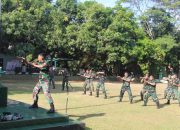 Prajurit Kodim 0826 Pamekasan Asah Kemampuan Bela Diri Lewat Pencak Silat Militer