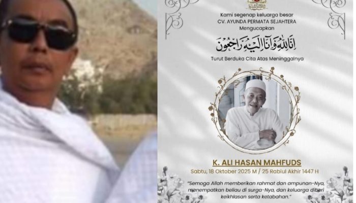 Kiai Ali Hasan Mahfuds Berpulang, Owner CV Ayunda Permata Sejahtera: Beliau Sosok Ikhlas yang Penuh Kasih
