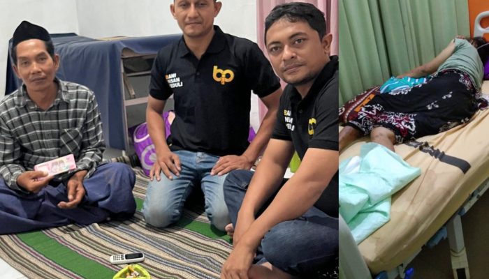 Warga Miskin di Sumenep Terlilit Hutang Bayar Tagihan RS, Bani Insan Peduli Hadir Turun Tangan Ringankan Beban