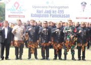 Dandim 0826/Pamekasan Hadiri Upacara Hari Jadi ke-495, Ajak Masyarakat Bangkit Bersama Menuju Pamekasan Maju