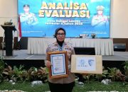 Satlantas Polres Sumenep Sabet Penghargaan Terbaik I Penurunan Kecelakaan