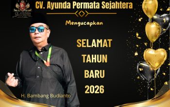 PT Ayunda Permata Sejahtera Pamekasan Sampaikan Selamat Tahun Baru 2026, H Bambang  Ajak Masyarakat Bangun Semangat Positif