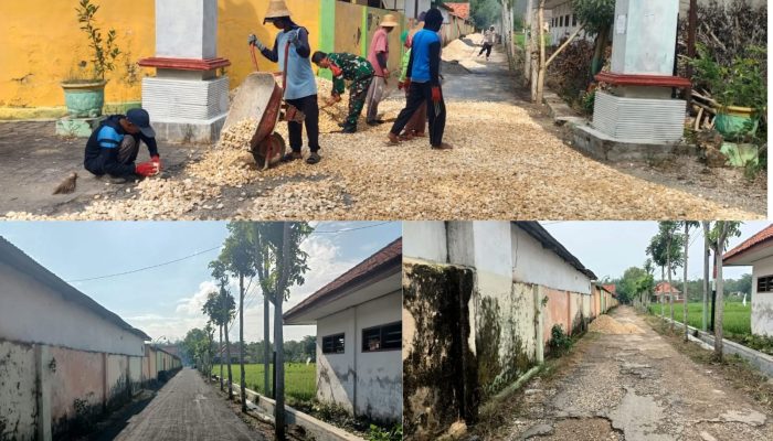 Jalan Rusak Kini Mulus, Sinergi Dunia Usaha CV Ayunda dan TNI Pamekasan Hadirkan Manfaat Nyata di Bulan Ramadhan