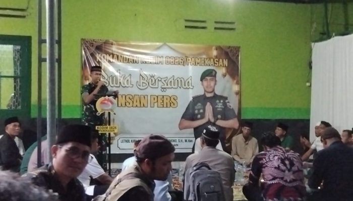 Insan Pers dan Kodim 0826 Pamekasan Tingkatkan Sinergi di Bulan Ramadhan
