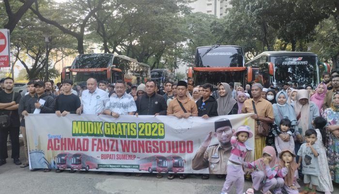 Dari Jakarta ke Sumenep, 390 Pemudik Dilepas dalam Program Mudik Gratis 2026
