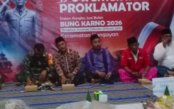 Dari Kangayan untuk Bung Karno, Camat dan Tokoh Masyarakat Ikuti Doa Bersama dari Pendopo Agung Sumenep