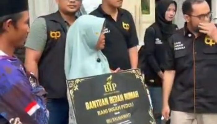 Kebaikan yang Tak Pernah Padam, BIP Foundation Kembali Bedah Rumah Warga Dhuafa di Proppo Pamekasan