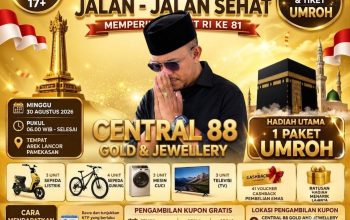 Bang Ali Dedikasikan 100 Persen Hasil Usaha Toko Emas Central 88 Pamekasan untuk Yatim dan Duafa melalui Konsep Membeli sama dengan Berbagi