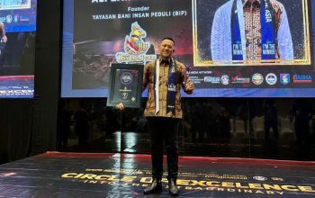 Konsisten Bantu Masyarakat, Founder BASHRA BIP H. Ali Zainal Abidin Raih 2 Penghargaan Tingkat Asia, Dedikasikan untuk Yatim dan Dhuafa